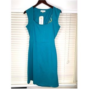 NWT Organic Cotton Open-Back Dress L